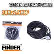 Προέκταση καλωδίου μπαλαντέζα - 20m/2.5mm² - Finder - 198598