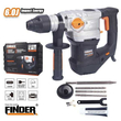 Ηλεκτρικό κρουστικό δράπανο - 1500W - Finder - 197207