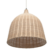 kelvo® BAHAMAS KLV-102-0003 Κρεμαστό Φωτιστικό Οροφής για Λάμπα με Ντουί E27 AC 220-240V IP20 - Μπεζ - Μ60 x Π60 x Υ60cm