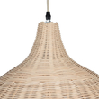 kelvo® BAHAMAS KLV-102-0003 Κρεμαστό Φωτιστικό Οροφής για Λάμπα με Ντουί E27 AC 220-240V IP20 - Μπεζ - Μ60 x Π60 x Υ60cm