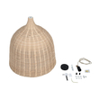 kelvo® BAHAMAS KLV-102-0003 Κρεμαστό Φωτιστικό Οροφής για Λάμπα με Ντουί E27 AC 220-240V IP20 - Μπεζ - Μ60 x Π60 x Υ60cm