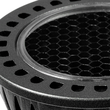 kelvo® KYRON DARK 36° KLV-103-0008 Σποτ GU10 MR16 με Honeycomb Anti-Glare Reflector LED 7W 770lm CRI (Ra) ≥ 90 36° AC 220-240V IP20 Θερμό Λευκό 2700K Dimmable - Bridgelux COB Chip - Γκρι Ανθρακί & Μαύρο Ματ - Μ5 x Π5 x Υ5.7cm - 3 Χρόνια Εγγύηση