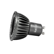 kelvo® KYRON DARK 36° KLV-103-0010 Σποτ GU10 MR16 με Honeycomb Anti-Glare Reflector LED 7W 840lm CRI (Ra) ≥ 90 36° AC 220-240V IP20 Φυσικό Λευκό 4500K Dimmable - Bridgelux COB Chip - Γκρι Ανθρακί & Μαύρο Ματ - Μ5 x Π5 x Υ5.7cm - 3 Χρόνια Εγγύηση