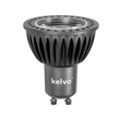 kelvo® KYRON DTW 15° KLV-103-0012 Σποτ GU10 MR16 LED 7W 770lm CRI (Ra) ≥ 90 15° AC 220-240V IP20 Θερμό Λευκό Dimmable με λειτουργία Dim-to-Warm 3000K→1800K - Bridgelux COB Chip - Γκρι Ανθρακί Ματ - Μ5 x Π5 x Υ5.7cm - 3 Χρόνια Εγγύηση