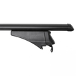 MENABO ΜΠΑΡΕΣ ΟΡΟΦΗΣ ΑΛΟΥΜΙΝΙΟΥ TIGER XL Black 131.5 cm ΣΕ ΜΑΥΡΟ ΧΡΩΜΑ ΓΙΑ Jaguar XF (X250) Sportbrake 5 doors 2008>2015 ΜΕ  FLUSH ή RAISED RAILS - 2 ΤΕΜ. (8600/MB)