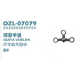 Στριφτάρι σταυρός - No.8 - 10pcs - 832600