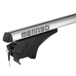 MENABO ΜΠΑΡΕΣ ΑΛΟΥΜΙΝΙΟΥ ARIEM 118.5 cm ΣΕ ΑΣΗΜΙ ΧΡΩΜΑ ΓΙΑ Suzuki Swace 5 doors 2020> ΜΕ FLUSH ή RAISED RAILS - 2 ΤΕΜ. (14700/MB)