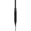 GLOBOSTAR® REED GLB-103-0006 Φωτιστικό Κολωνάκι Κήπου με Καρφωτή Βάση LED 2W 180lm 360° DC 24V Αδιάβροχο IP65 Θερμό Λευκό 2700K - Sanan SMD Chip - Μαύρο Ματ - Μ2 x Π2 x Υ100cm - 3 Χρόνια Εγγύηση