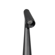 GLOBOSTAR® EDGE GLB-103-0011 Φωτιστικό Κολωνάκι Κήπου με Καρφωτή Βάση LED 3W 270lm 60° DC 24V Αδιάβροχο IP65 Θερμό Λευκό 2700K - Sanan SMD Chip - Μαύρο Ματ - Μ6 x Π6 x Υ45cm - 3 Χρόνια Εγγύηση