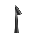 GLOBOSTAR® EDGE GLB-103-0011 Φωτιστικό Κολωνάκι Κήπου με Καρφωτή Βάση LED 3W 270lm 60° DC 24V Αδιάβροχο IP65 Θερμό Λευκό 2700K - Sanan SMD Chip - Μαύρο Ματ - Μ6 x Π6 x Υ45cm - 3 Χρόνια Εγγύηση