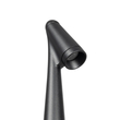 GLOBOSTAR® EDGE GLB-103-0011 Φωτιστικό Κολωνάκι Κήπου με Καρφωτή Βάση LED 3W 270lm 60° DC 24V Αδιάβροχο IP65 Θερμό Λευκό 2700K - Sanan SMD Chip - Μαύρο Ματ - Μ6 x Π6 x Υ45cm - 3 Χρόνια Εγγύηση