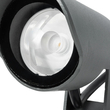 GLOBOSTAR® TREKO GLB-103-0026 Φωτιστικό Σποτ για Φυτά - Δέντρα με Βάση Κήπου / Καρφωτό LED 3W 270lm 5° DC 24V Αδιάβροχο IP65 Θερμό Λευκό 2700K - Sanan SMD Chip - Γκρι Ανθρακί Ματ - Μ5 x Π5 x Υ12cm - 3 Χρόνια Εγγύηση