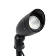GLOBOSTAR® TRABI GLB-103-0028 Φωτιστικό Σποτ για Φυτά - Δέντρα με Βάση Κήπου / Καρφωτό LED 12W 1080lm 24° DC 24V Αδιάβροχο IP65 Θερμό Λευκό 2700K - Sanan SMD Chip - Μαύρο Ματ - Μ6.5 x Π6.5 x Υ18.5cm - 3 Χρόνια Εγγύηση