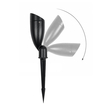 GLOBOSTAR® TRABI GLB-103-0028 Φωτιστικό Σποτ για Φυτά - Δέντρα με Βάση Κήπου / Καρφωτό LED 12W 1080lm 24° DC 24V Αδιάβροχο IP65 Θερμό Λευκό 2700K - Sanan SMD Chip - Μαύρο Ματ - Μ6.5 x Π6.5 x Υ18.5cm - 3 Χρόνια Εγγύηση