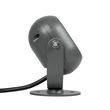 GLOBOSTAR® FLOODIS GLB-103-0031 Προβολέας Σποτ Wall Washer LED 4W 360lm 24° AC 220-240V Αδιάβροχο IP65 Θερμό Λευκό 2700K - Sanan SMD Chip - Γκρι Ανθρακί Ματ - Μ7 x Π5 x Υ11cm - 3 Χρόνια Εγγύηση