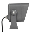 GLOBOSTAR® FLOODVIRA GLB-103-0032 Προβολέας Σποτ Wall Washer LED 8W 720lm 24° AC 220-240V Αδιάβροχο IP65 Θερμό Λευκό 2700K - Sanan SMD Chip - Γκρι Ανθρακί Ματ - Μ11 x Π9 x Υ15cm - 3 Χρόνια Εγγύηση