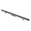 GLOBOSTAR® WASHERLUMA GLB-103-0033 Μπάρα Φωτισμού Wall Washer LED 36W 3240lm 30° AC 220-240V Αδιάβροχο IP65 Θερμό Λευκό 2700K - Sanan SMD Chip - Γκρι Ανθρακί Ματ - Μ100 x Π4 x Υ6.5cm - 3 Χρόνια Εγγύηση