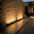 GLOBOSTAR® WASHERLUMA GLB-103-0033 Μπάρα Φωτισμού Wall Washer LED 36W 3240lm 30° AC 220-240V Αδιάβροχο IP65 Θερμό Λευκό 2700K - Sanan SMD Chip - Γκρι Ανθρακί Ματ - Μ100 x Π4 x Υ6.5cm - 3 Χρόνια Εγγύηση