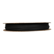 GLOBOSTAR® SHRINKTUBE 79816 Θερμοσυστελλόμενο Μακαρόνι Στεγανοποίησης για Neon Flex LED Αδιάβροχο IP65 - Μαύρο Ματ - Μ100 x Π0.4 x Υ0.4cm/Π1 x Υ1cm