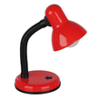 GLOBOSTAR® STUDENT GLB-102-0012 Μοντέρνο Επιτραπέζιο Φωτιστικό Πορτατίφ με Ντουί 1 x E27 AC 220-240V IP20 - Κόκκινο & Μαύρο - Μ14 x Π14 x Υ32cm