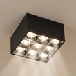kelvo® LUMINAR KLV-101-0341 Φωτιστικό Downlight Σποτ LED 30W 4200lm 36° AC 220-240V IP20 Φυσικό Λευκό 4500K - Osram SMD Chip & TÜV SÜD Driver - Μαύρο Ματ - Μ12 x Π12 x Υ6.6cm - 5 Χρόνια Εγγύηση