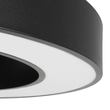 kelvo® RA KLV-101-0365 Κρεμαστό Φωτιστικό Οροφής LED 67W 6700lm 120° AC 220-240V IP20 Ρυθμιζόμενο Λευκό CCT με Χειριστήριο από 2700K έως 6000K Dimmable - Lumileds SMD Chip - Μαύρο Ματ - Μ60 x Π60 x Υ8cm - 3 Χρόνια Εγγύηση