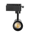 GLOBOSTAR® LUGANO 60804 Μονοφασικό Σποτ Ράγας LED 10W 1250lm 36° AC 220-240V IP20 Φυσικό Λευκό 4500K - Bridgelux COB Chip & TÜV SÜD Driver - Eurotrack 1PH - Μαύρο Ματ - Μ8.5 x Π5 x Υ18cm - 5 Χρόνια Εγγύηση