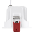 kelvo® LEO KLV-101-0312 Χωνευτό Κινούμενο Φωτιστικό Downlight Σποτ με Honeycomb Anti-Glare Reflector LED 10W 1250lm 38° AC 220-240V IP20 Θερμό Λευκό 2700K - Bridgelux COB Chip & TÜV SÜD Driver - Λευκό & Μαύρο Ματ - Μ8.5 x Π8.5 x Υ6.6cm / Q7.5cm - 5 Χρόνια Εγγύηση