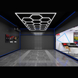 LineaForm - Διακοσμητικό LED Φωτιστικό Πάνελ Οροφής Πολυγωνικού Σχεδιασμού με Εσωτερικά Μοτίβα - 552W 110-240V - Μ484.0 x Π243.3 x Υ2cm - Ψυχρό Λευκό 6500K