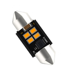 VenCore 3216-10138 - C5W Festoon CanBus Gen4 31mm - Λάμπα LED Σωληνωτή για Βάση C5W 31mm Festoon CanBus Gen4 4 SMD 3020 1.35W 180 Lumen 8-48 Volt Πορτοκαλί