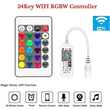 VenCore 6613-10005 - WiFi 2.4G RGBW Controller 12-24V 144-288W with RF Remote - Ασύρματο WiFi 2.4G Controller RGBW με RF Χειριστήριο 12 Volt 144 Watt & 24 Volt 288 Watt Μέγιστο Φορτίο