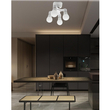VenCore 6373-10015 - 4xE27 Bulb Adaptor 4x60W Max - Αντάπτορας - Μετατροπέας από 1xE27 σε 4xE27 Ντουί 0 έως 230 Volt Μέγιστη Θερμοκρασία έως 160C & 4x60 Watt Μέγιστο Φορτίο