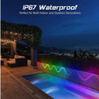 VenCore 6174-10001 - Set LED Strip RGB+IC 5m ip67 WiFi & Remote - Σετ 5 Μέτρων Ταινία LED Αδιάβροχη IP67 RGB+Digital IC WiFi με Ασύρματο Controller & Τροφοδοτικό