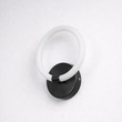 VenCore Velora Black 6093-20049 - Μοντέρνο Επιτοίχιο Φωτιστικό Απλίκα LED 12W Μαύρο Αλουμίνιο με Ρυθμιζόμενο CCT Λευκό - Ημέρας - Θερμό - Χειρισμός CCT μέσω Διακόπτη On-Off