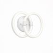 VenCore Vireon White 6093-20058 - Μοντέρνο Επιτοίχιο Φωτιστικό Απλίκα LED 12W Λευκό Αλουμίνιο με Ρυθμιζόμενο CCT Λευκό - Ημέρας - Θερμό - Χειρισμός CCT μέσω Διακόπτη On-Off
