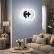 VenCore Vireon White 6093-20058 - Μοντέρνο Επιτοίχιο Φωτιστικό Απλίκα LED 12W Λευκό Αλουμίνιο με Ρυθμιζόμενο CCT Λευκό - Ημέρας - Θερμό - Χειρισμός CCT μέσω Διακόπτη On-Off