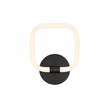VenCore Seren Black 6093-20061 - Μοντέρνο Επιτοίχιο Φωτιστικό Απλίκα LED 12W Μαύρο Αλουμίνιο με Ρυθμιζόμενο CCT Λευκό - Ημέρας - Θερμό - Χειρισμός CCT μέσω Διακόπτη On-Off
