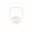 VenCore Seren White 6093-20062 - Μοντέρνο Επιτοίχιο Φωτιστικό Απλίκα LED 12W Λευκό Αλουμίνιο με Ρυθμιζόμενο CCT Λευκό - Ημέρας - Θερμό - Χειρισμός CCT μέσω Διακόπτη On-Off