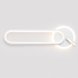 VenCore Velion White 6093-20074 - Μοντέρνο Επιτοίχιο Φωτιστικό Απλίκα LED 12W Λευκό Αλουμίνιο με Ρυθμιζόμενο CCT Λευκό - Ημέρας - Θερμό - Χειρισμός CCT μέσω Διακόπτη On-Off