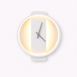 VenCore Chronor White 6093-20084 - Μοντέρνο Επιτοίχιο Φωτιστικό Απλίκα LED 12W Λευκό Αλουμίνιο με Ρυθμιζόμενο CCT Λευκό - Ημέρας - Θερμό - Χειρισμός CCT μέσω Διακόπτη On-Off