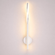 VenCore Twynor White 6093-20155 - Μοντέρνο Επιτοίχιο Φωτιστικό Απλίκα LED 40CM 10W Λευκό Αλουμίνιο με Ρυθμιζόμενο CCT Λευκό - Ημέρας - Θερμό - Χειρισμός CCT μέσω Διακόπτη On-Off