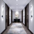 VenCore Twynor White 6093-20155 - Μοντέρνο Επιτοίχιο Φωτιστικό Απλίκα LED 40CM 10W Λευκό Αλουμίνιο με Ρυθμιζόμενο CCT Λευκό - Ημέρας - Θερμό - Χειρισμός CCT μέσω Διακόπτη On-Off