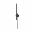VenCore Stravon Black-Gold 6093-20110 - Μοντέρνο Επιτοίχιο Φωτιστικό Απλίκα LED 60CM 12W Μαύρο-Χρυσό Αλουμίνιο με Ρυθμιζόμενο CCT Λευκό - Ημέρας - Θερμό - Χειρισμός CCT μέσω Διακόπτη On-Off