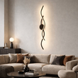 VenCore Serelis White 6093-20143 - Μοντέρνο Επιτοίχιο Φωτιστικό Απλίκα LED 100CM 14W Λευκό Αλουμίνιο με Ρυθμιζόμενο CCT Λευκό - Ημέρας - Θερμό - Χειρισμός CCT μέσω Διακόπτη On-Off