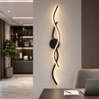 VenCore Serelis Gold 6093-20145 - Μοντέρνο Επιτοίχιο Φωτιστικό Απλίκα LED 100CM 14W Χρυσό Αλουμίνιο με Ρυθμιζόμενο CCT Λευκό - Ημέρας - Θερμό - Χειρισμός CCT μέσω Διακόπτη On-Off