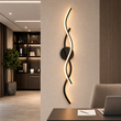 VenCore Serelis Gold 6093-20145 - Μοντέρνο Επιτοίχιο Φωτιστικό Απλίκα LED 100CM 14W Χρυσό Αλουμίνιο με Ρυθμιζόμενο CCT Λευκό - Ημέρας - Θερμό - Χειρισμός CCT μέσω Διακόπτη On-Off