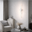 VenCore Stravon White 6093-20111 - Μοντέρνο Επιτοίχιο Φωτιστικό Απλίκα LED 60CM 12W Λευκό Αλουμίνιο με Ρυθμιζόμενο CCT Λευκό - Ημέρας - Θερμό - Χειρισμός CCT μέσω Διακόπτη On-Off