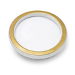 VenCore Noctis Gold 6093-20016 - Μοντέρνο Επιτοίχιο Φωτιστικό Απλίκα LED 12W Χρυσό Αλουμίνιο με Ρυθμιζόμενο CCT Λευκό - Ημέρας - Θερμό - Χειρισμός CCT μέσω Διακόπτη On-Off - Φ21 x Υ5cm