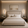VenCore Solenne White 6093-20022 - Μοντέρνο Επιτοίχιο Φωτιστικό Απλίκα LED 12W Λευκό Αλουμίνιο με Ρυθμιζόμενο CCT Λευκό - Ημέρας - Θερμό - Χειρισμός CCT μέσω Διακόπτη On-Off - Μ31.5 x Π12 x Υ6cm