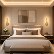 VenCore Solenne Gold 6093-20024 - Μοντέρνο Επιτοίχιο Φωτιστικό Απλίκα LED 12W Χρυσό Αλουμίνιο με Ρυθμιζόμενο CCT Λευκό - Ημέρας - Θερμό - Χειρισμός CCT μέσω Διακόπτη On-Off - Μ31.5 x Π12 x Υ6cm